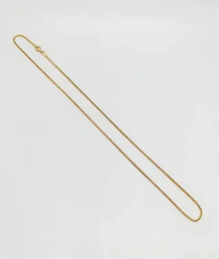 Cadena Oro 18k tipo espiga