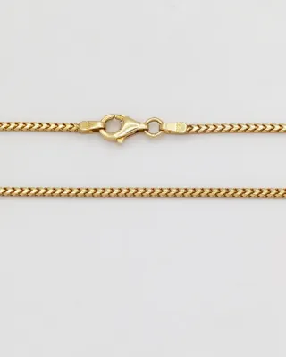 Cadena Oro 18k tipo espiga