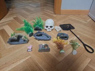 Lote Decoración Acuario
