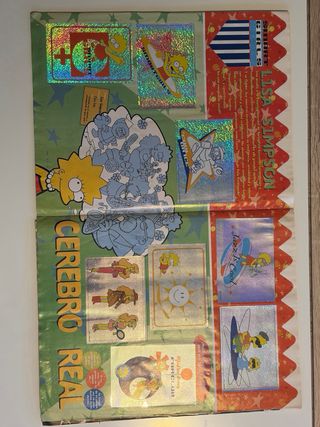 Álbum cromos Los Simpsons Panini La Colección