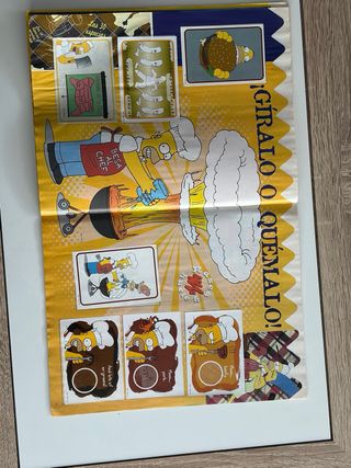 Álbum cromos Los Simpsons Panini La Colección