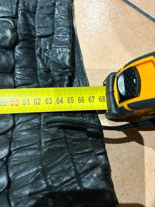 Giacca in pelle nera classica