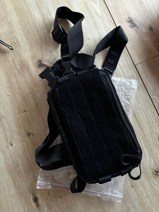 Riñonera Táctica Negra