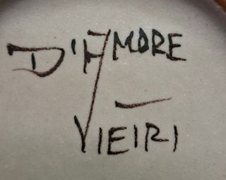 Vaso ceramica Vietri decorato