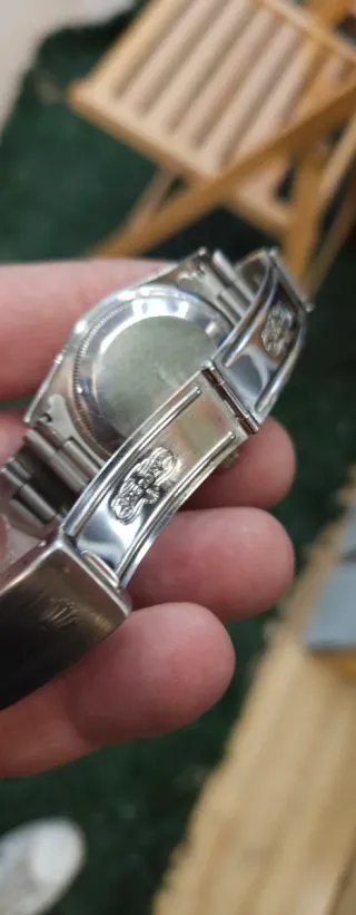 Rolex Oyster Perpetual Date 15000 Zafiro