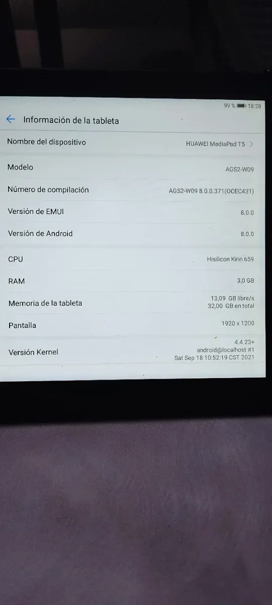 Huawei MediaPad T5 AGS2-W09 afbeelding 2