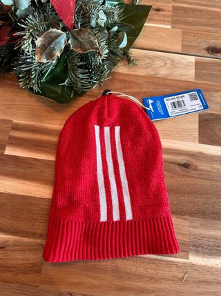 Gorro Adidas Rojo Unisex Talla S/M
