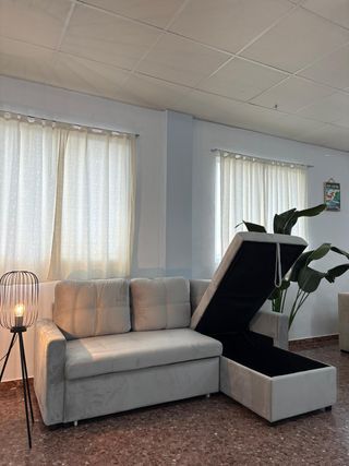 Sofá Cama Chaise Longue c/Arcón Reversible + Envio