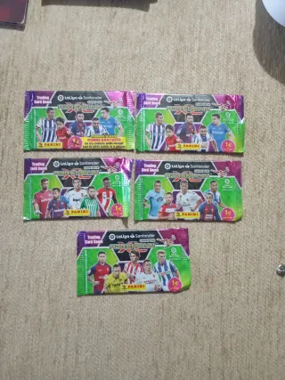 Sobres cromos fútbol LaLiga Santander Adrenalyn