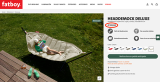 Fatboy Headdemock Deluxe hamaca con soporte