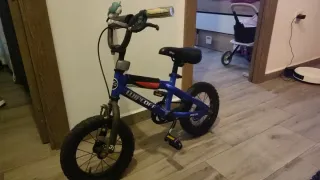 Bicicleta Infantil BMX Wipeoff Azul