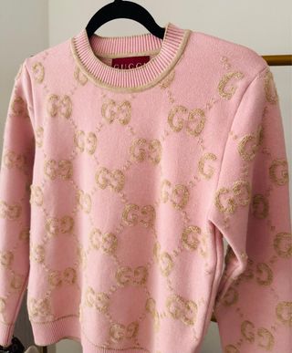 Suéter Gucci Rosa Talla S