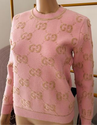 Suéter Gucci Rosa Talla S