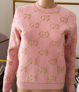 Suéter Gucci Rosa Talla S