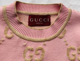 Suéter Gucci Rosa Talla S