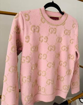 Suéter Gucci Rosa Talla S