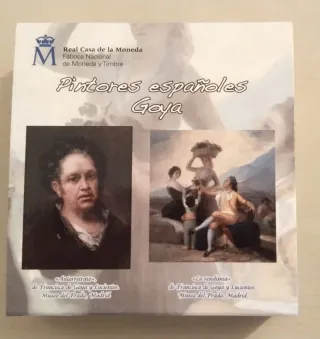 Moneda 10 Euros Plata España 2010 Goya