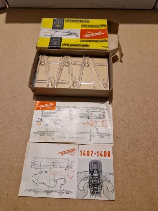 Fleischmann HO Kit Fanali Coda Carrozze Passeggeri