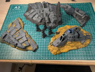 Escenografía Warhammer 40k