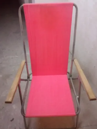 Hamaca plegable tela y metal