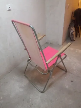 Hamaca plegable tela y metal