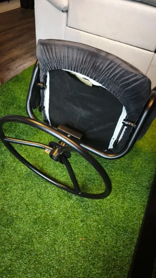 Butaca Relax Giratoria Gris NUEVA