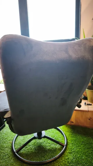 Butaca Relax Giratoria Gris NUEVA