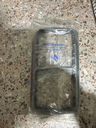 Marco ABB Niessen 2 elementos grafito