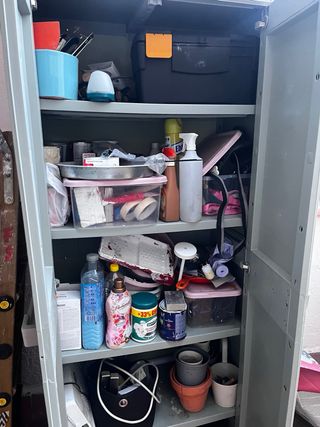 Armario resina exterior/interior verde