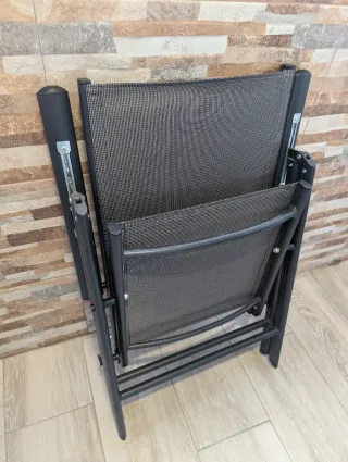 Tumbona-silla reclinable y plegable de metal (1)