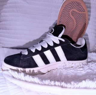 Zapatillas Adidas Campus Negras y Blancas