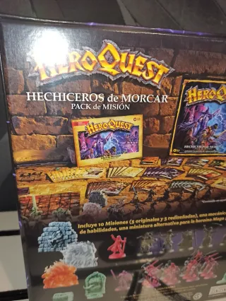 HeroQuest Hechiceros de Morcar Pack Misión