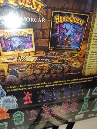 HeroQuest Hechiceros de Morcar Pack Misión