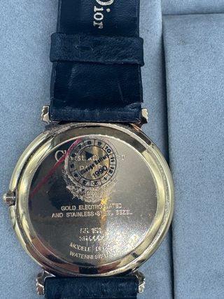 Reloj Christian Dior Oro y Negro