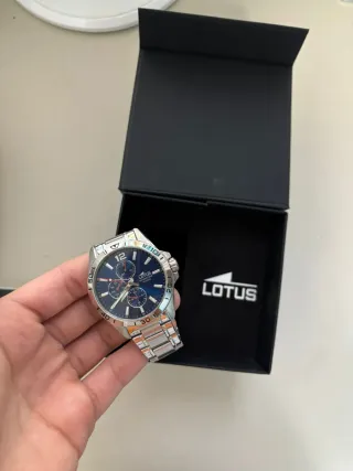 Reloj LOTUS Multifunción Azul Nuevo