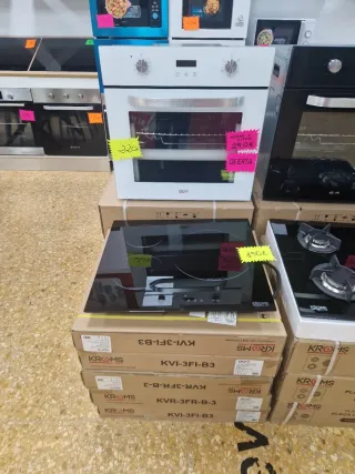 Horno + Placa Inducción Kroms