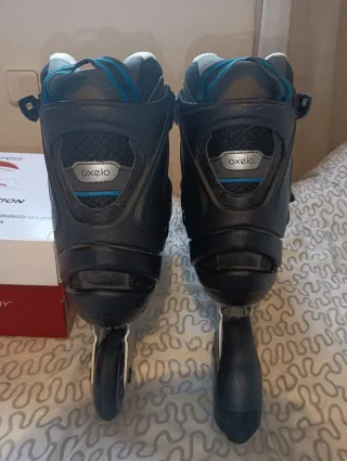 Patines en línea Oxelo + Mochila + Protecciones