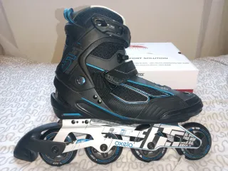 Patines en línea Oxelo + Mochila + Protecciones