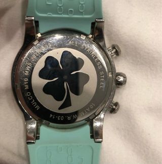 Reloj Mulco Oro y Turquesa