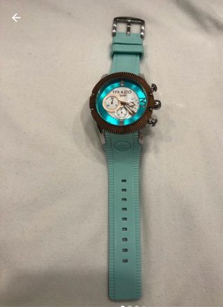 Reloj Mulco Oro y Turquesa