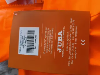 Traje de agua para trabajo , chubasquero