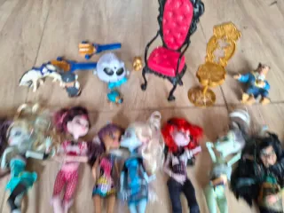 Lotto 13 Bambole Monster High G1 Vintage