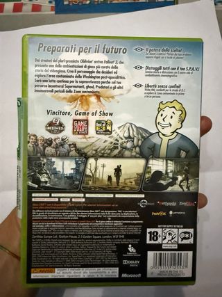 Fallout 3 Xbox 360 Gioco Originale PAL
