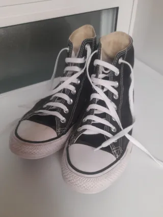 Botines Converse Negro Talla 38