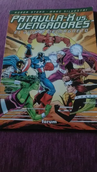 Comic Patrulla X VS Vengadores