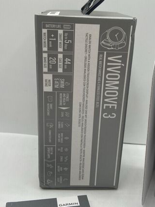 Garmin Vivomove 3 Hybrid Smartwatch Grigio