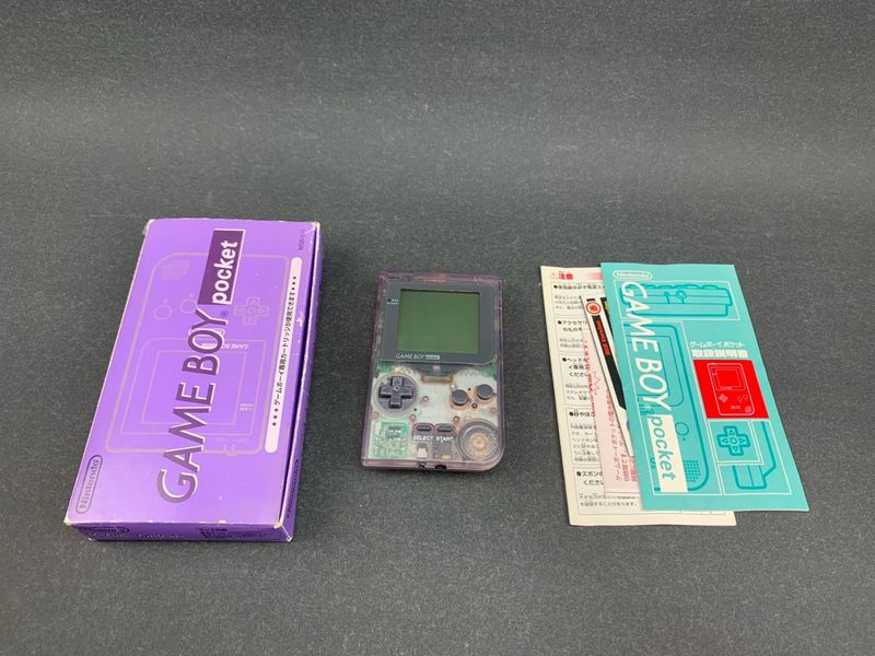 Game Boy Pocket Purple Clear