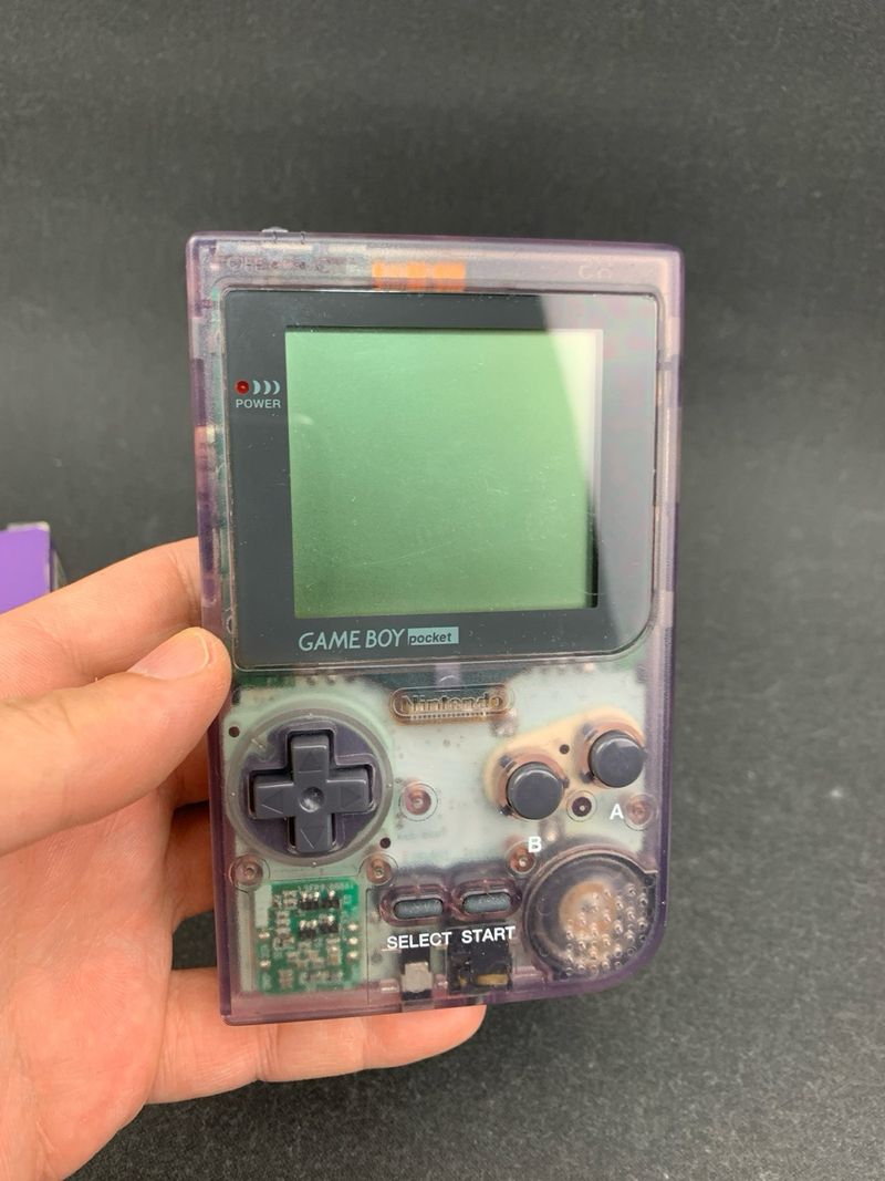 Game Boy Pocket Purple Clear afbeelding 6