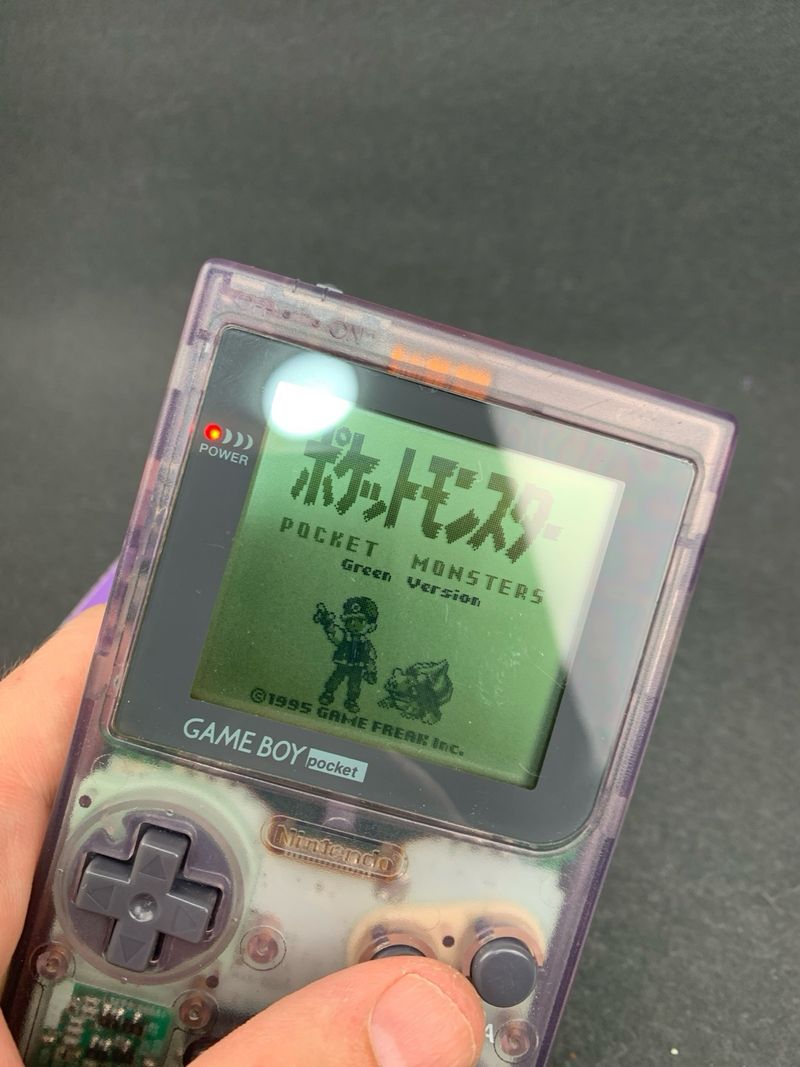 Game Boy Pocket Purple Clear afbeelding 10