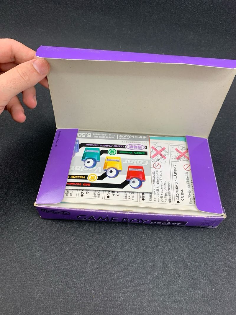 Game Boy Pocket Purple Clear afbeelding 4